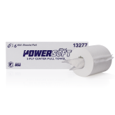 PowerSOFT 2-Ply Centerpull Towel - 6 Rolls/Case